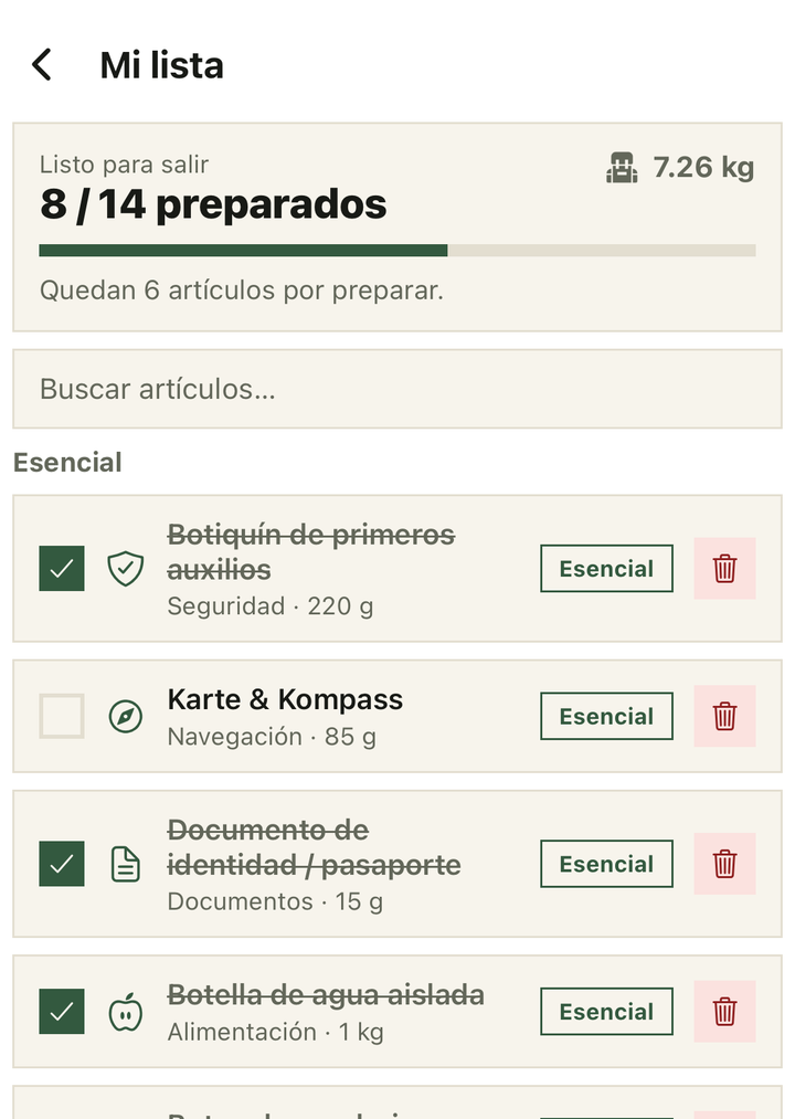 Marca el equipo por peso