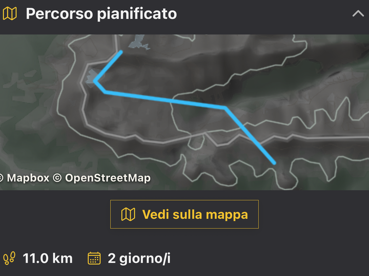 Pianifica la prossima uscita