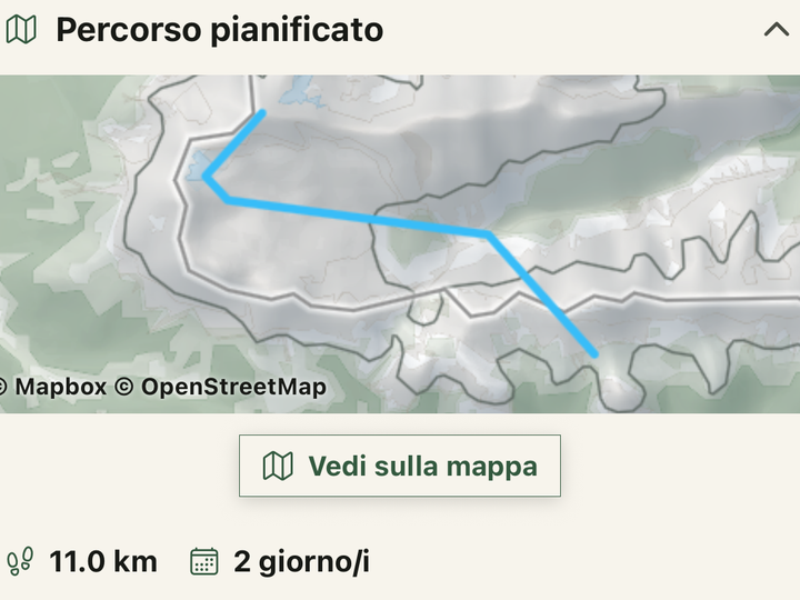 Pianifica la prossima uscita